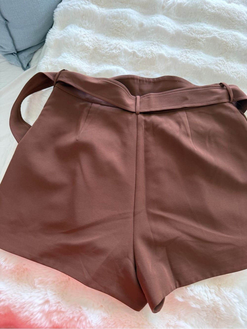 Camila Coelho Pink Label Brown Blazer and short set - Picture 9 of 17